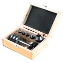 RS PRO Lathe Chuck MT3 Taper Size Steel with Seven Interchangeable Cone Connectors 4300 RPM 771-9164