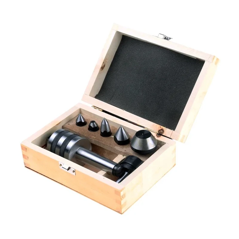 RS PRO Lathe Chuck MT3 Taper Size Steel with Seven Interchangeable Cone Connectors 4300 RPM 771-9164
