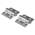 RS PRO Anodised Polyamide Friction Hinge Screw Fixing 35 mm x 30 mm x 5.3 mm 770-2983