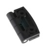RS Pro Matt Stainless Steel Glass Reinforced Nylon Polyamide Butt Hinge 60mm x 60mm x 6.5mm 770-3012