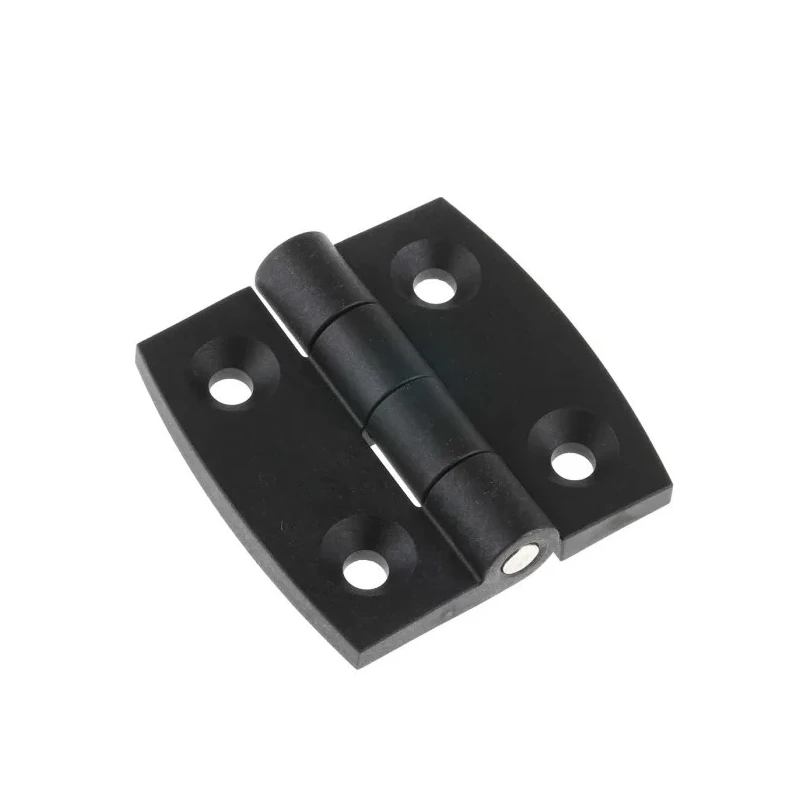 RS Pro Matt Stainless Steel Glass Reinforced Nylon Polyamide Butt Hinge 60mm x 60mm x 6.5mm 770-3012
