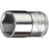 Gedore 3/8 in Drive 7 mm 6 Point Square Socket, Chrome Vanadium Steel, 5mm Overall Length 30 7