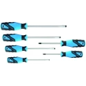 Gedore Standard Screwdriver Set, Pozidriv and Slotted Tips, 6-Piece 2150-2160 PZ-06