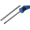Gedore Standard Screwdriver Set, Pozidriv and Slotted Tips, 6-Piece 2150-2160 PZ-06