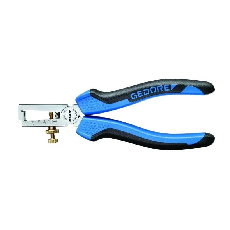 Gedore Ethernet Insulated Wire Stripper 0.8 to 6 mm², 160mm Overall Length 8098-160 JC