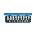 Gedore 9-Piece 1/2 in Hexagon Socket Set Chrome Vanadium Steel Material IN 19 PM