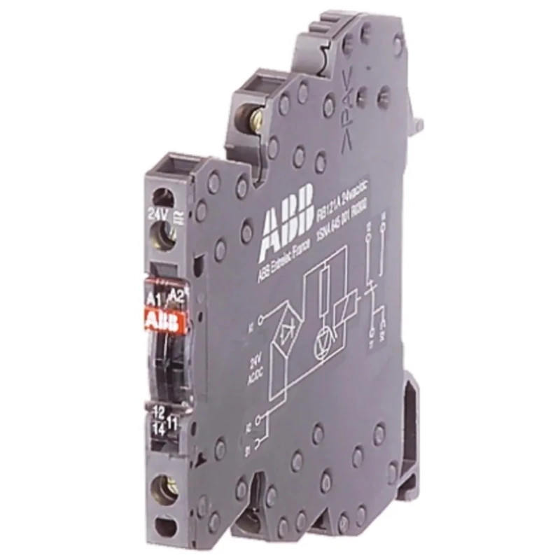 ABB R600 Series Solid State Relay DIN Rail Mount 24V Load 1SNA645026R2300 OBOC2000-230VUC