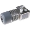 Mini Motor MC Reversible Worm AC Geared Motor, 3 Phase, 24-Pole, 230V/400V, 49W, Aluminium, Flange and Foot MC 244PT 80 B5