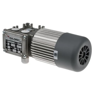 Mini Motor MC Reversible Worm AC Geared Motor 74 W, 3 Phase, 24-Pole, 230V/400V, Aluminium Shaft, Flange and MC 320P2T 70 B3