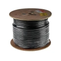 RS PRO 2 Core Power Cable Black 1.5mm² 450/750V 60°C 100m H07RN-F 773-9039