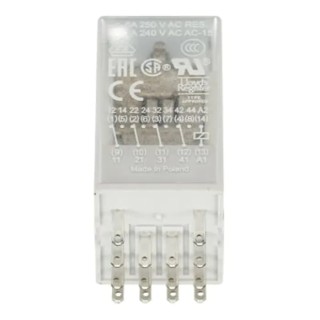 ABB Power Relay, 24V AC Coil, 6A Switching Current, SPDT Contact Configuration 1SVR405613R0000 CR-M024AC4