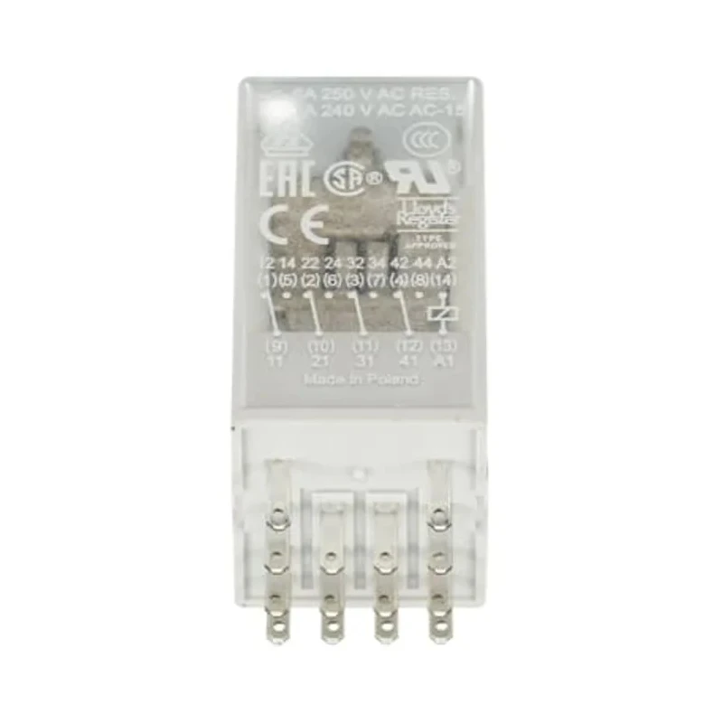 ABB Power Relay, 24V AC Coil, 6A Switching Current, SPDT Contact Configuration 1SVR405613R0000 CR-M024AC4
