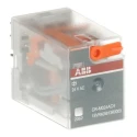 ABB Power Relay, 24V AC Coil, 6A Switching Current, SPDT Contact Configuration 1SVR405613R0000 CR-M024AC4