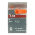 ABB Power Relay, 24V AC Coil, 6A Switching Current, SPDT Contact Configuration 1SVR405613R0000 CR-M024AC4