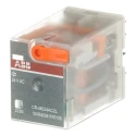 ABB Snap-On Interface Relay 24V AC Coil 12A Switching Current SPDT 1SVR405611R0100 CR-M024AC2L