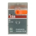 ABB Snap-On Interface Relay 24V AC Coil 12A Switching Current SPDT 1SVR405611R0100 CR-M024AC2L
