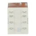 ABB Snap-On Interface Relay 24V AC Coil 12A Switching Current SPDT 1SVR405611R0100 CR-M024AC2L