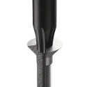 Wera Precision Screwdriver with T6 Tip, 40 mm Blade Length, 137 mm Overall Length, Bi-Material Handle, Chrome 05118042001