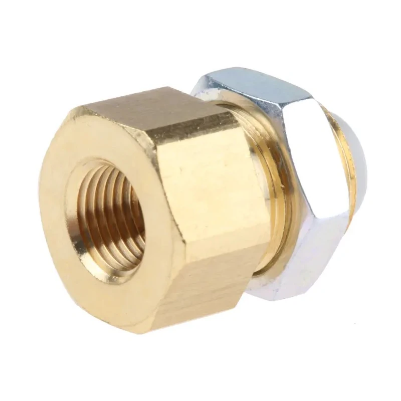 SMC Brass Pneumatic Fitting KQ2 Series Female Rc 1/4 in Threaded-to-Tube 6mm Push-in KQ2E06-02A