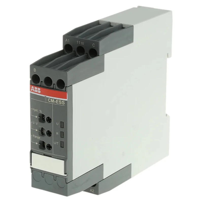ABB Voltage Monitoring Relay Single Phase SPDT DIN Rail Mount 240V AC/DC CM-ESS.1S 1SVR730830R0300 1SVR730830R0300 CM-ESS.1S