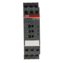 ABB Current Monitoring Relay 1 Phase DPDT DIN Rail 0.1mA to 100mA 240 V dc/ac CM-SRS Series 1SVR730840R0400 CM-SRS.21S