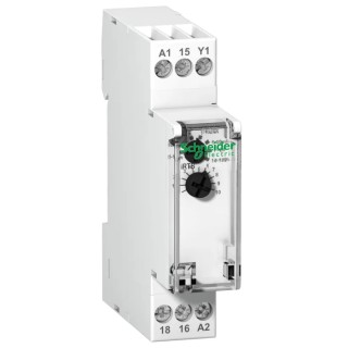 Schneider Electric IRTB Series DIN Rail Timer Relay, 1-Contact, 24 V dc 24V ac, 240 V ac, 0.1 to 360000 s, SPDT A9E16066
