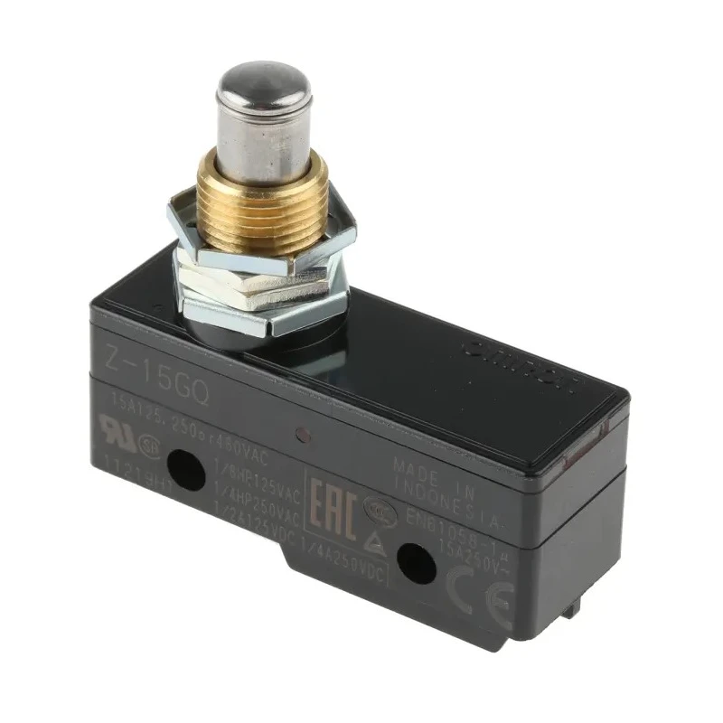Omron Z Series Plunger Limit Switch SPDT Thermosetting Resin Housing IP00 500V AC 15A 