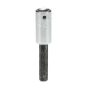 STAHLWILLE 1/4 in Drive 6 mm Bit Square Socket Chrome Alloy Steel 30mm Overall Length 01050006