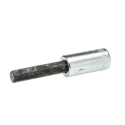 STAHLWILLE 1/4 in Drive 6 mm Bit Square Socket Chrome Alloy Steel 30mm Overall Length 01050006