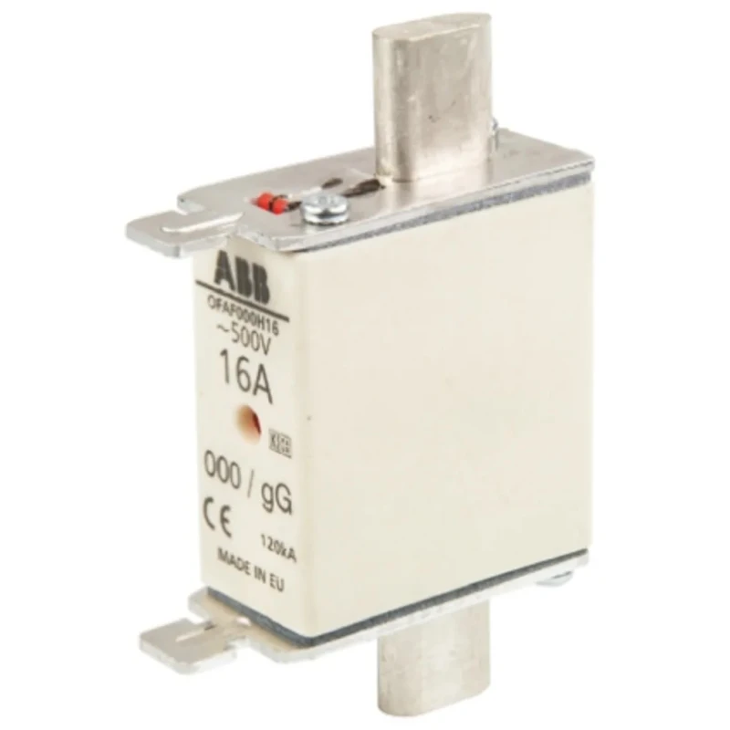 ABB 25A Centred Tag Fuse NH000 500V OFAF000H25 1SCA022627R0820