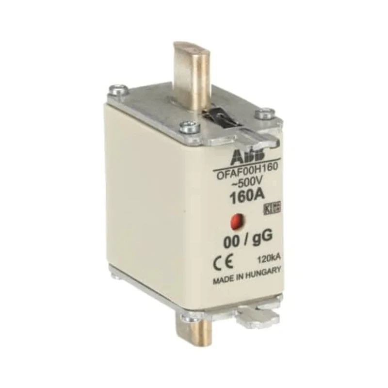 ABB 160A Centred Tag Fuse NH00 500V OFAF00H160 1SCA022627R1710