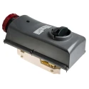 Scame 63A 415V IP67 Red Panel Mount Industrial Power Connector 3P+N+PE IP67