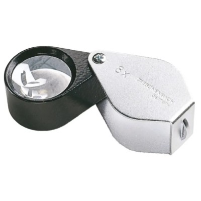 Eschenbach Metal Precision Folding Jewellers Loupe Magnifier 8x Magnification 21 mm Diameter 11768