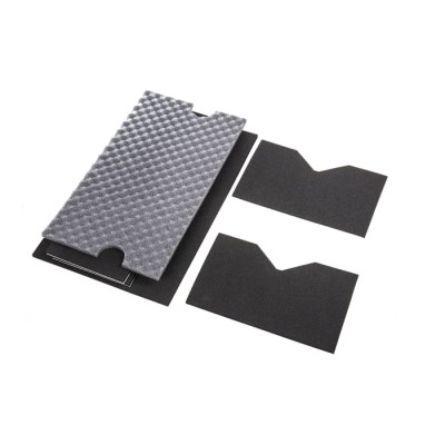 Zarges K470 Rectangular Foam Insert Black 550mm x 350mm x 220mm For Use With K470 Case Model 40568, K450 Case Model 43863