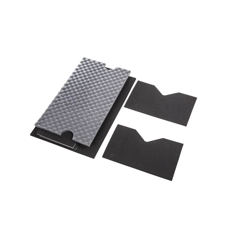 Zarges K470 Rectangular Foam Insert Black 550mm x 350mm x 220mm For Use With K470 Case Model 40568, K450 Case Model 43863