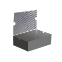 Zarges K470 Rectangular Foam Insert Black 550mm x 350mm x 220mm For Use With K470 Case Model 40568, K450 Case Model 43863