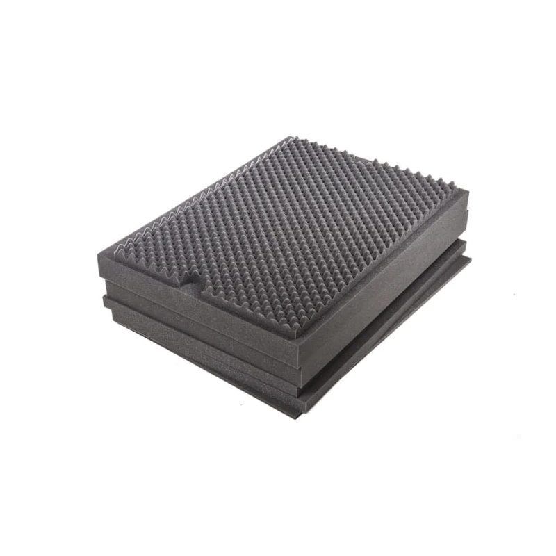 Zarges Rectangular Foam Insert Grey 750mm x 550mm x 220mm For Use With K470 Case Model 40849 40736