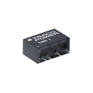 TRACOPOWER DC/DC Converter 12V dc 42 mA Input 9–18V dc 1 W Through Hole SIP-6 Package TMR 1-1222