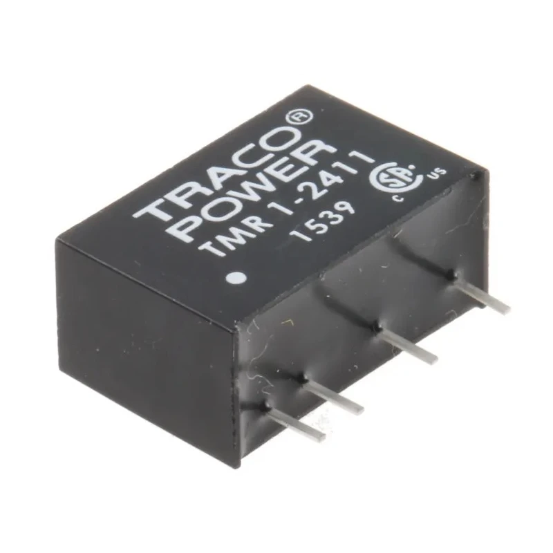 TRACOPOWER DC/DC Converter 5V DC 200mA 18-36V Input 1W PCB SIP-6 Package TMR 1-2411