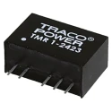TRACOPOWER DC/DC Converter through-hole SIP package 12V dc output 83 mA 1W power 18-36V input TMR 1-2412