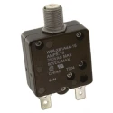 TE Connectivity Thermal Circuit Breaker 15A Current Rating 1-Pole Direct Mount 250V AC 50V DC W58-XB1A4A-15