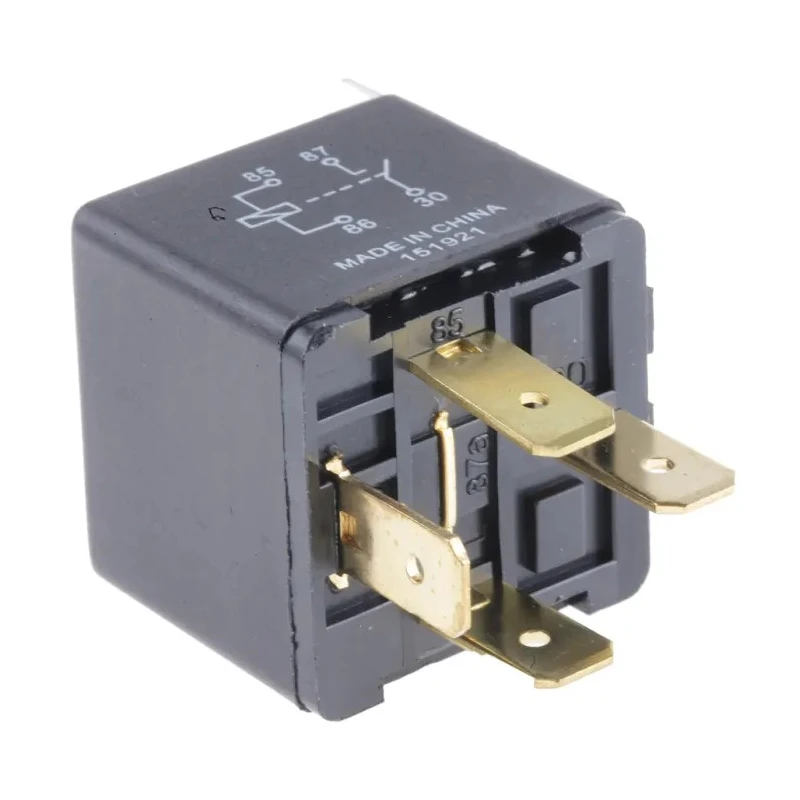 TE Connectivity Automotive Relay 12V Coil Voltage 30A Switching Current SPST 1432772-1