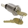 TE Connectivity High Security Key Switch SPST 1A 12V AC 2-Position Latching Zinc Alloy Housing 2SWK132AL101