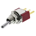 TE Connectivity Toggle Switch PCB Mount On-On SPDT Through Hole Terminal 20 V DC 20 V AC A101SYCB04