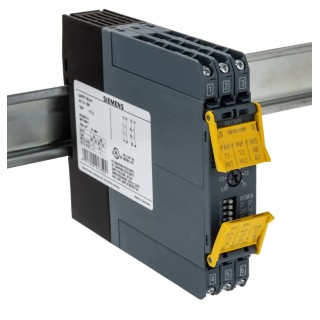 Siemens 24V DC Safety Relay with 4 Safety Contacts, Screw Terminals, Safety Category 4, Model 3SK1121-1CB41