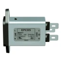 TDK 6A 250 V AC 250V DC Panel Mount IEC Filter with Tab Termination B84771C0006A000
