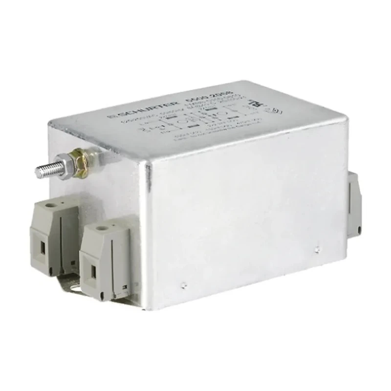 Schurter FMBB Series 8A 250V AC 50Hz/60Hz Screw Mount 1-Phase RFI Filter 5500.2068