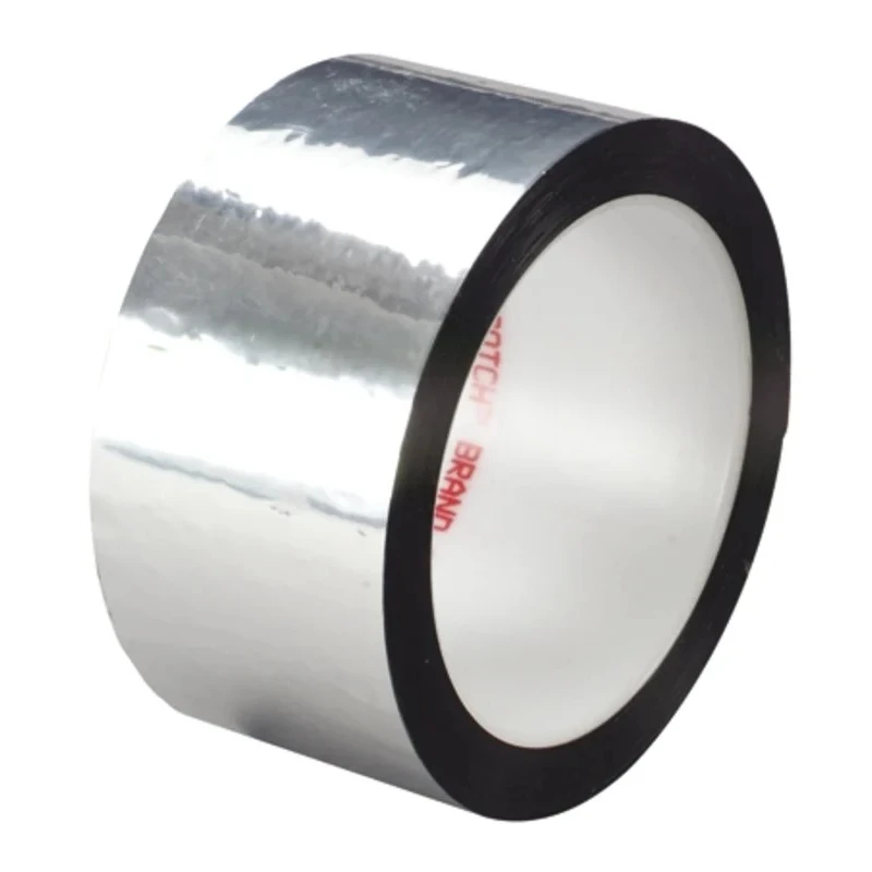 3M Silver Scotch Masking Tape Polyester Backing Acrylic Adhesive 50mm x 66m 0.05mm Thickness 850 850 50mm x 66M silver