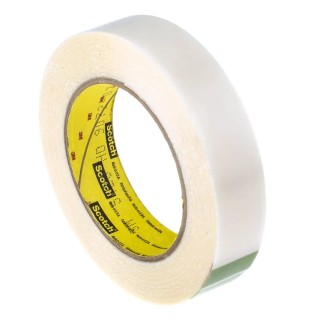 3M Scotch Transparent Gliding Foil Tape Rubber Adhesive 25mm Width x 16.5m Length 0.28mm Thickness 5423 25mmx 16,5M