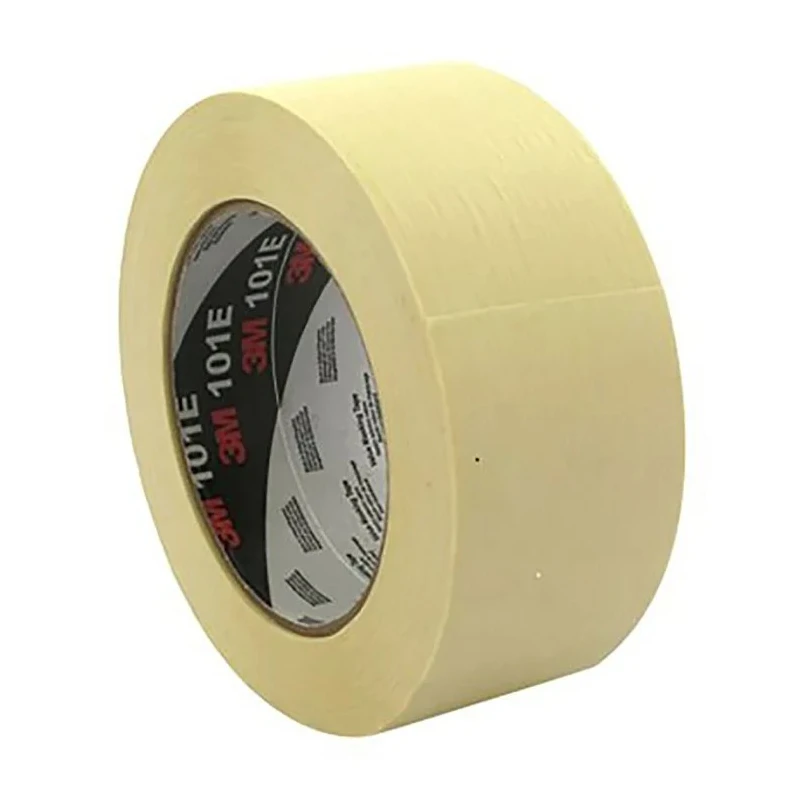 3M Scotch Beige Masking Tape Paper Backing Rubber Adhesive 48mm x 50m 0.14mm Thickness 101E 50MMX50M